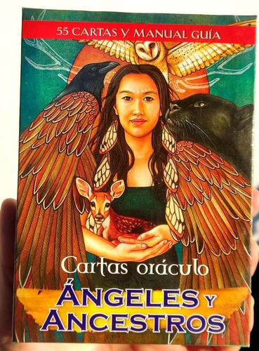 Oraculo Angeles Y Ancestros Español + Instructivo + Bolso