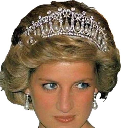 Corona Tiara  Princesa De Gales Novia Xv Fiesta