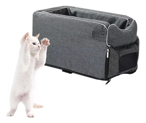 Asiento De Coche Con Consola Central Elevada Para Gatos, Per