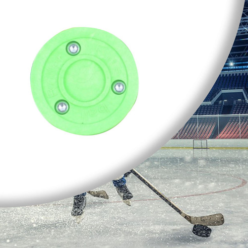 Disco De Hockey De Entrenamiento, Disco De Verde Claro