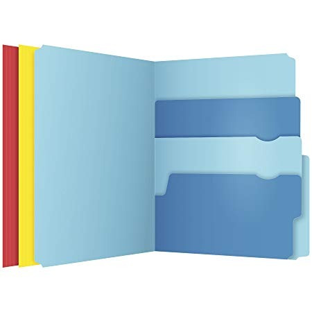 Pendaflex Dividirlo Carpetas De Archivo, Tamaño Carta, Color