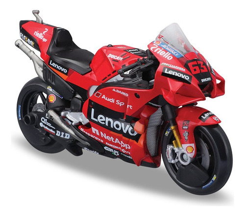 Maisto Ducati #63 2021 Motogp Diecast Alloy Motocycle Model