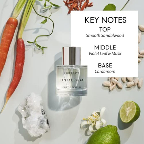 Perfume Lake & Skye Santal Grey, Larga