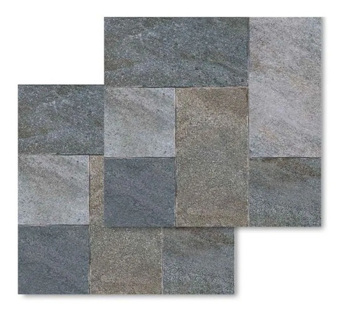 Ceramica Cañuelas Padua Gris 43x43 Antideslizante Ext 