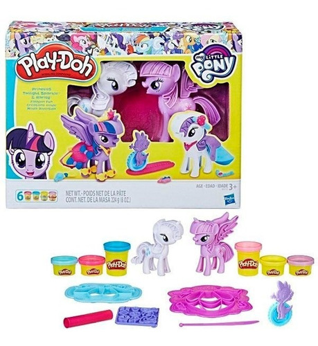 Imagen 2 de 9 de Play-doh My Little Pony Moda Divertida