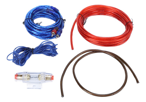 Kit De Cables De Alimentación Para Amplificador, Cableado De