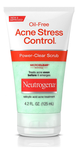 Neutrogena Acné Control De Estrés Power-clear Face Scrub,.