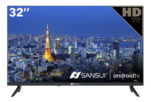 Imagen 6 de 10 de Smart Tv Sansui Smx32v1ha 32 Pulgadas Pantalla Hd Android Tv