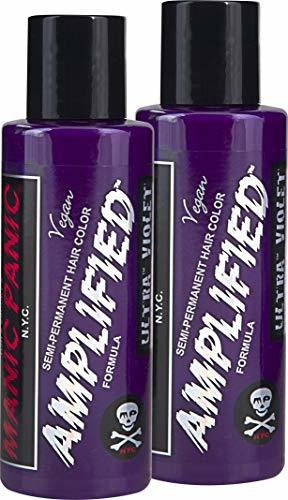 Manic Panic Ultra Violeta Color De Cabello - Amplified - (2p