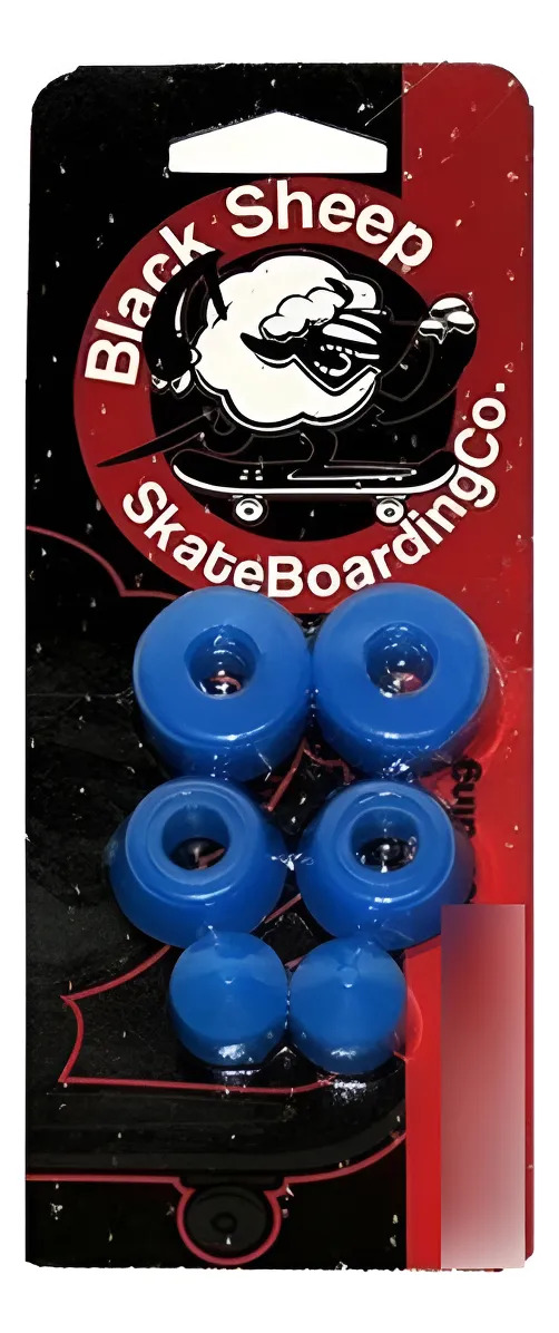 Amortecedor Para Trucks De Skate Street Black Sheep Cor Azul