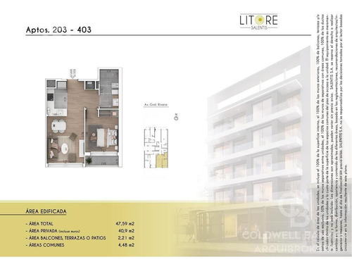 Imagen 2 de 12 de Venta Apartamento Un Dormitorio En Malvín - 203