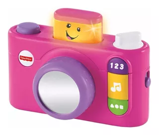 Cámara De Fotos Fisher Price Aprende Conmigo Inglés