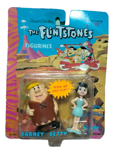 Figuras De Acción The Flintstones Pablo Y Betty Boley 1992