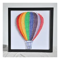 Comprar Kits Arte Cuerda Alfiler Artesania Madera Globo Aerostatico