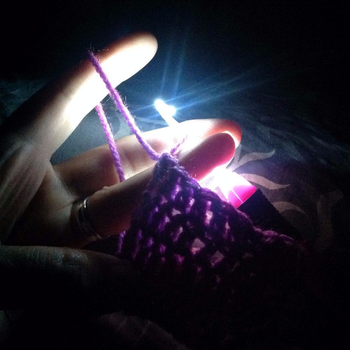 Aguja Crochet Lite Con Luz 6.0 Mm Full 