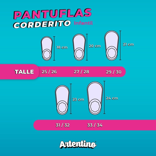 Pantufla Corderito Infantil Nene Nena Regalo Niños Pantuflas