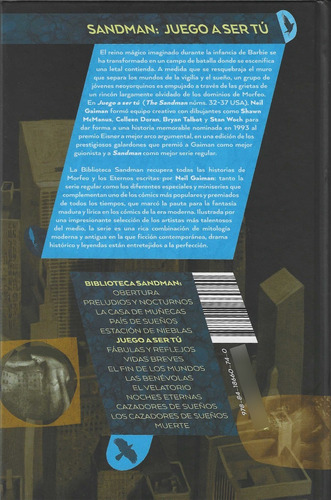 Sandman Vol. 05: Juego A Ser Tú (biblioteca Sandman)