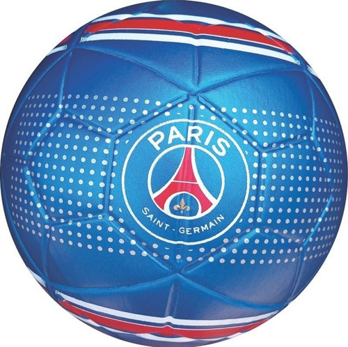 Bola De Futebol N5 Metálica Paris Saint Germain Oficial Psg