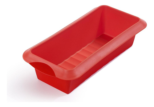 Molde Hornear Pan De Masa/ Bizcocho, 9.5 , Rojo