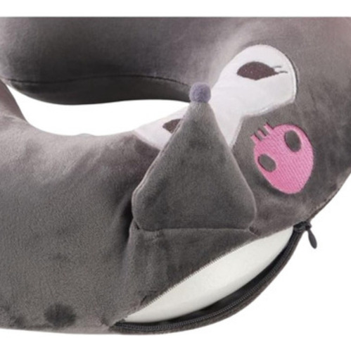 Cojín Cuello Cómodo, Almohada Viaje Hello Kitty Kuromi