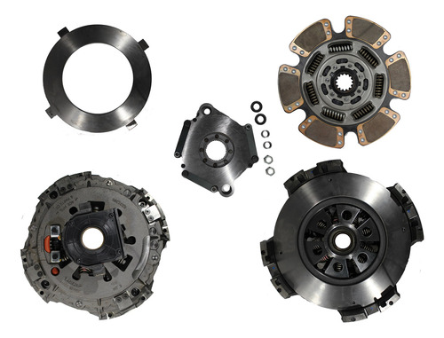 Kit Clutch Tracto Camion 15.5 X 2  Prensa Con 9 Resortes