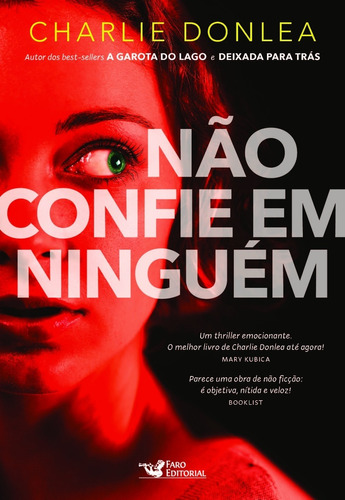 Não Confie em Ninguém, de Donlea, Charlie. Editora Faro Editorial Eireli, capa mole em português, 2018