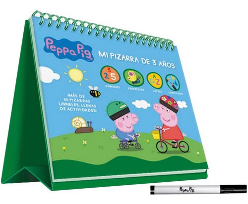 Libro Peppa Pig Mi Pizarra De 3 Aãos - Aa.vv