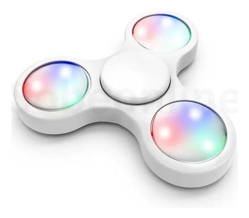 Fidget Hand Spinner Con Luces