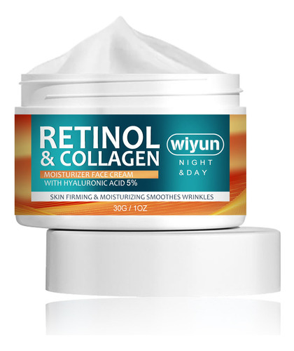 Crema De Retinol N Wrinkle Para Rostro Y Cuello Con Ácido Hi