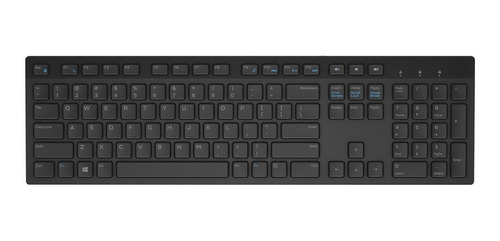 Imagen 1 de 3 de Teclado Dell KB216 QWERTY español latinoamérica color negro