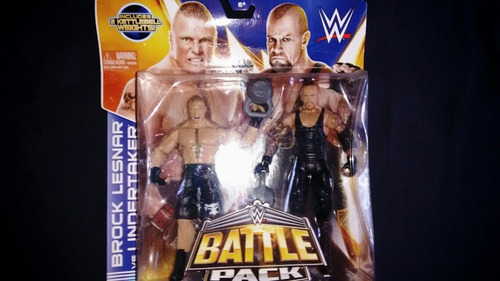 Wwe Battle Pack Series #30 Brock Lesnar Vs. Undertaker