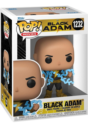 Funko Pop! Black Adam Cofre De Iluminación Original (1232) 