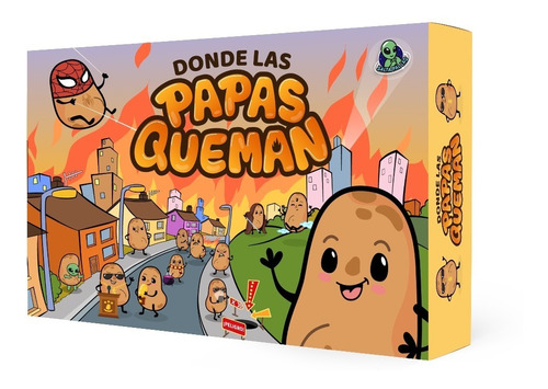 Donde Las Papas Queman - Juego De Mesa - Party Game