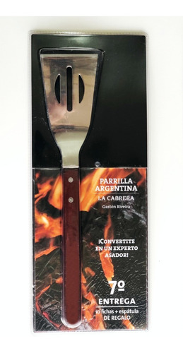 Imagen 7 de 8 de Set Asado La Cabrera 5 Piezas Parrilla Argentina Asador