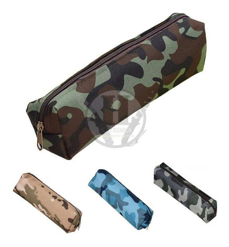 Cartuchera Camuflada Militar Woodland Multicam Uca Selva