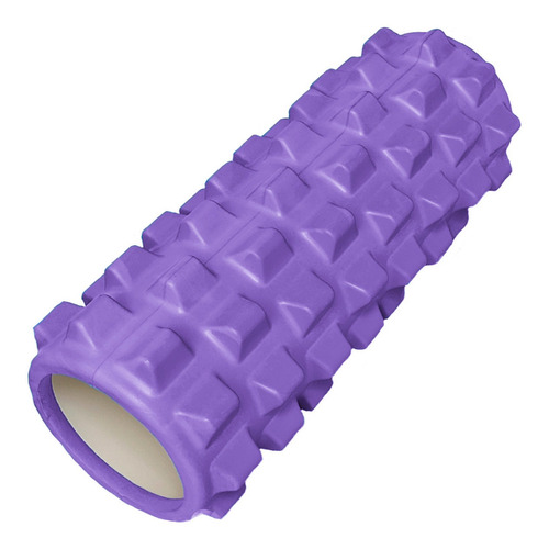 Imagen 1 de 10 de Rolo Rodillo Texturado Masajes Foam Roller Elongación 33cm