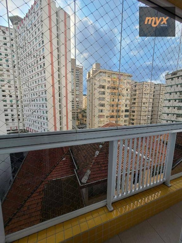 Imagem 14 de 25 de Apartamento Com 3 Dormitórios À Venda, 85 M² Por R$ 711.000,00 - José Menino - Santos/sp - Ap6067