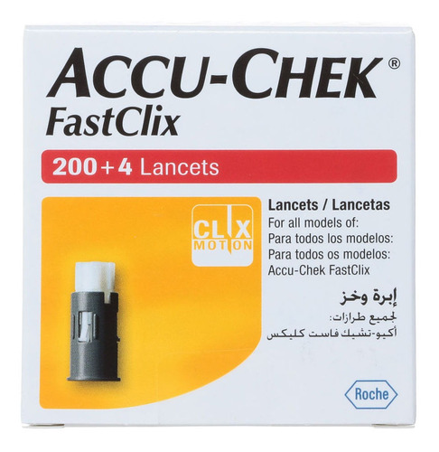 Accu-chek Fastclix C/204 Lancetas