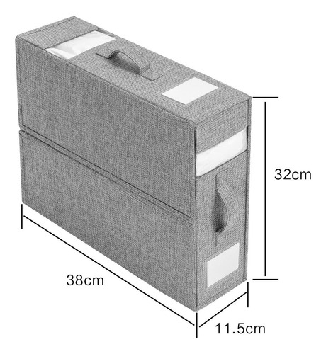 Organizador De Ropa De Cama, Organizador De Armario De Gris
