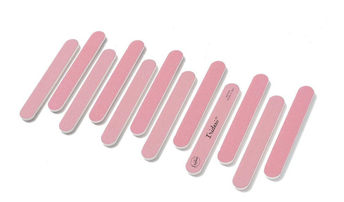 Mini Limas De Uñas Iridesi, Rosa, 3,5 Pulgadas De Largo Por