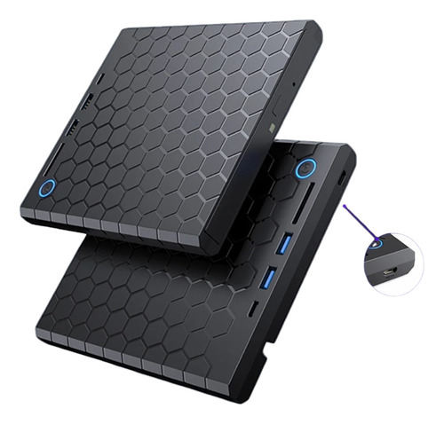 Unidad Externa De Cd Y Dvd Para Pc, Portátil, Grabadora, Lec