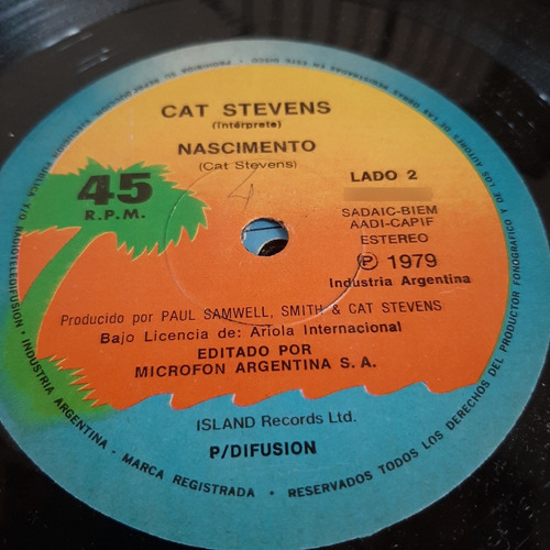 Simple Cat Stevens Island Records C26