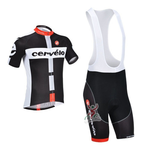 Conjunto Calza Tiradores Remera Ciclismo Mountain Bike Cerv