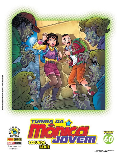 Turma Da Monica Jovem Reedicao N.60, de Mauricio de Sousa. Editora Panini Brasil LTDA, capa mole em português, 2022