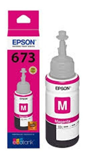 Imagen 4 de 6 de Tinta Epson T673 Colores C-m-y-cl-ml L800 L1800 Original