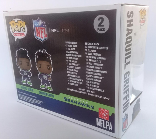 Funko Pop! Nfl Griffin Brothers Seattle Seahawks