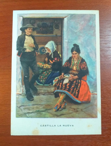 Antigua Postal Las Regiones Españolas R. Lopez Cabrera N°6