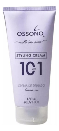 Crema De Peinar Ossono Styling Cream 10 En 1. 180 Ml