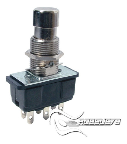 Chave Switch/comutação Dpdt Mxr Ecb555 P/ Pedal Wah
