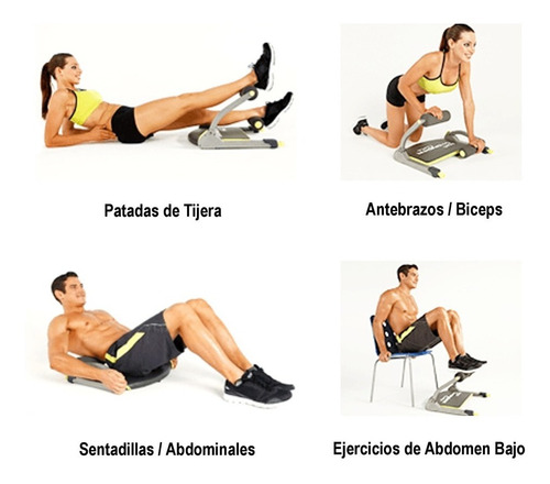 Imagen 5 de 6 de Maquina Ejercitador Abdomen Ab Tomic By Body Crunch / Lhua